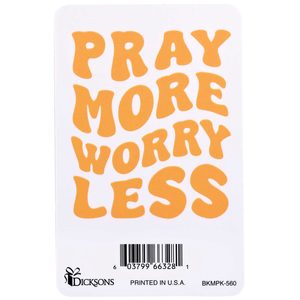 Pocketcard Pray More Worry Less