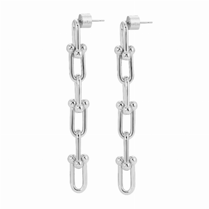 MARGAUX 4 or 6 LINK DROP EARRINGS