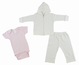 Bambini Infant Sweatshirt, Onezie and Pants - 3 Piece Set