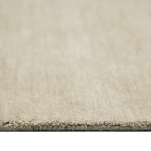 9' X 12' Ivory Wool Hand Woven Area Rug