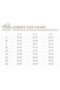 Top Drawer Satin Double Steel Boned Curvy Cut Waist Cincher Corset with Lace-Up Sides