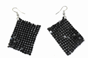 Shimmer Mesh Earrings