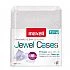 Maxell CD-360 Storage Case, Jewel Box, Clear,12pk