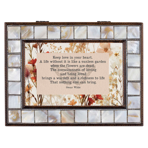 Music Box Mother Of Pearl Love In Heart