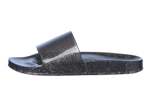 Roxoni Women's Summer Flip Flop Open Toe Jelly Glitter Slide Sandal Slippers