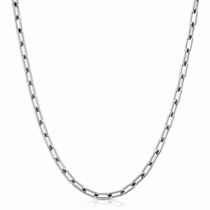 Silver Medium Link Chain