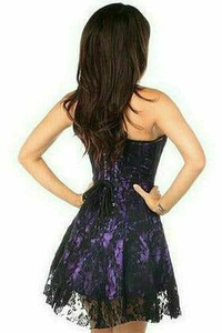 Lavish Lace Corset Dress
