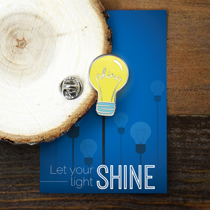 Shine Light-bulb Pin