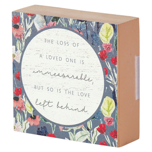 Tabletop Plaque Loss Of A Loved  Mdf 3"H