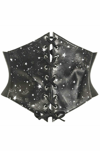 Lavish Celestial Lace-Up Corset Belt Cincher
