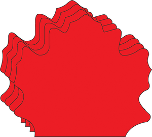 Large Single Color Creative Foam Cut-Outs