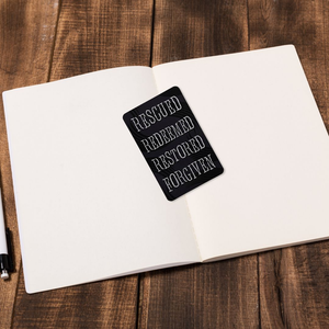 Pocketcard Rescued Redeemed Restored