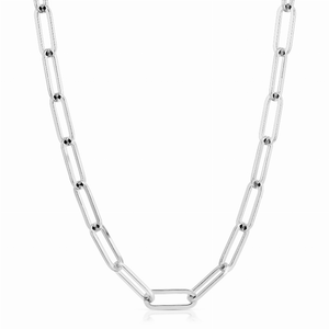 LARGE ELONGATED LINK MASK CHAIN