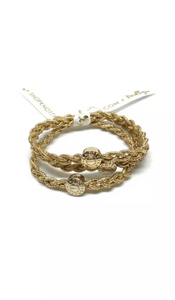 Signature Braided Pony Set of 3