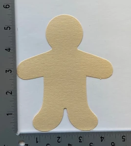 Person Large Single Color Creative Cut-Outs