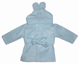 Bambini Fleece Robe With Hoodie
