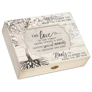Love Family Special Moments Decoupoage Wash Box