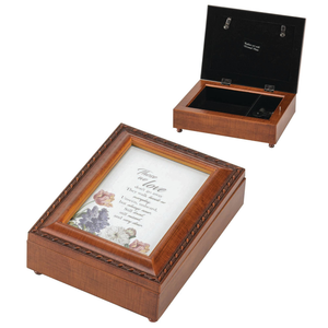Those We Love Woodgrain Music Box