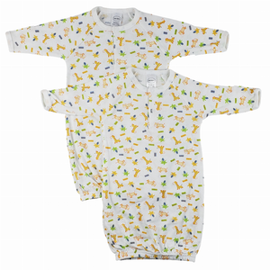 Bambini Infant Gowns - 2 Pack