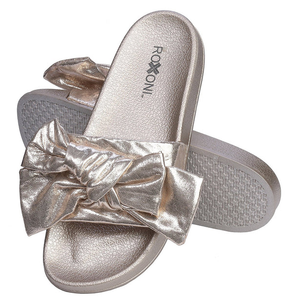 Roxoni Women's Bow Tie Slide Sandal