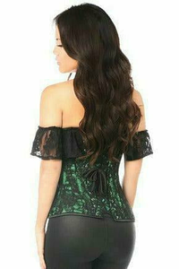 Lavish Lace Off-The-Shoulder Corset