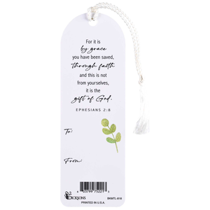 Tassel Bookmark By Grace You Have Been