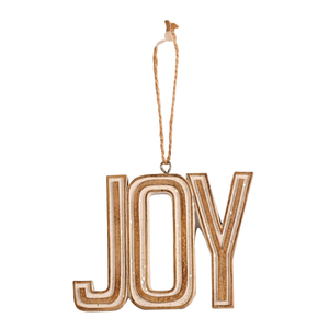 Ornament Joy Resin 