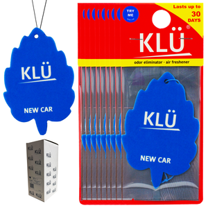 Leaf Air Freshener I Long Lasting Scent for Auto or Home - New Car - 810016102731