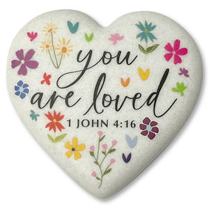 Heart Stone Floral You Are Love - 667665405559
