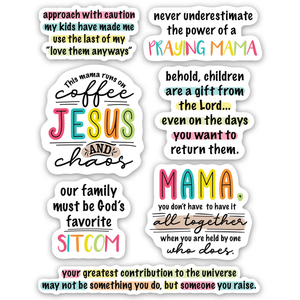 Sticker Mama Coffee Family Collection - 603799705394