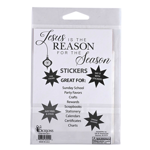 Sticker Sheet Whimsical Jesus The Reason - 603799640442