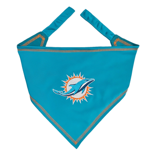 Miami Dolphins Tie Around Bandana - 849790210738