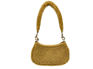 Coach Teri Mini Shearling Fur Crossbody Bag - 198685104899