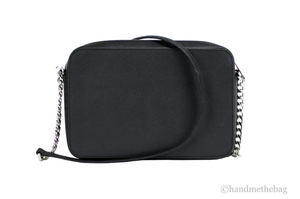 Michael Kors Jet Set East West Saffiano Leather Crossbody Handbag - 192317779769
