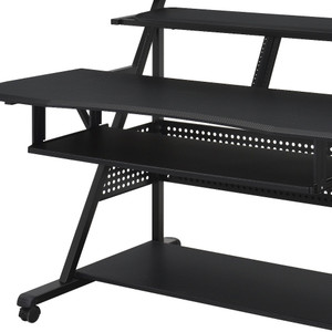 67" Black Music Desk - 606114865353