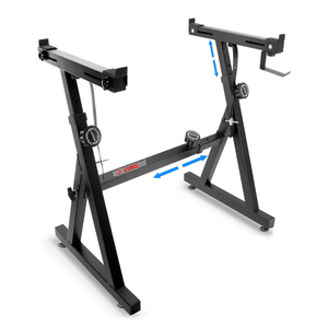 Keyboard Stand Z Style Heavy Duty Sturdy Piano Riser Height Adjustable Holder - 810144131931