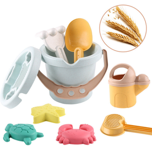 Children Wheat Straw Thickened Seaside Beach Toy Sets - 716252323339
