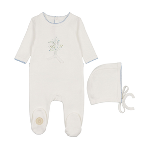 Nature's Touch Boys Footie & Hat Set - 735525891184
