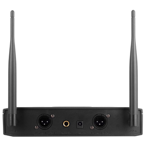 Supersonic VHF Dual Fixed Channel Professional Wireless Microphone with Carry Case - 639131209107