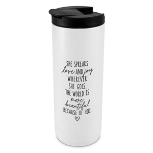 Tumbler She Spreads Love And Joy  - 667665570028