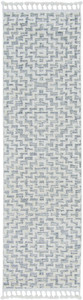 105" X 156" Ivory Grey Polyester Rug - 4512822918365 105" X 156" Ivory Grey Polyester Rug - 4512822918365