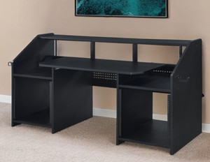 71" Black Music Desk - 606114865407