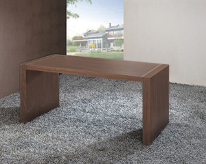62" Brown Wood Computer Desk - 880016609899