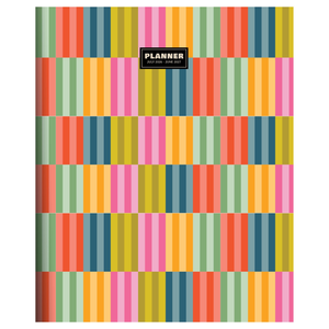 July 2026 - June 2027 Blocked Colors Monthly Planner - 619344387991