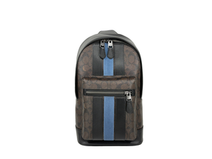 Coach West Leather Sling Pack Backpack Bag - 198685102611