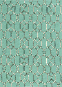 Homeroots Home Decor 8' x 11' UV Treated Polypropylene Spa Area Rug, Urban Collection, Indoor/Outdoor