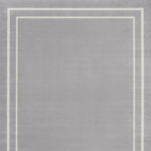 10' X 14' Gray And Ivory Indoor Outdoor Area Rug - 880016654905