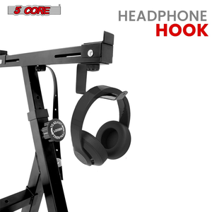 Keyboard Stand Z Style Sturdy Adjustable Electric Piano Riser Holder With Wheels  - 810144131948