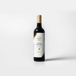 Lemon Cucumber White Balsamic Vinegar (12 Units Per Case) - 698781377161