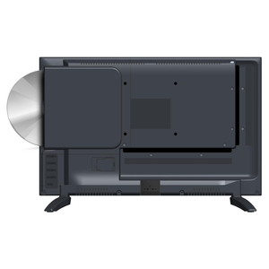 Supersonic LED Smart HDTV with DVD Player ATSC & NTSC System ACDC Compatible - 639131219267